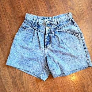 Acid Wash Vintage 80s Lee Shorts